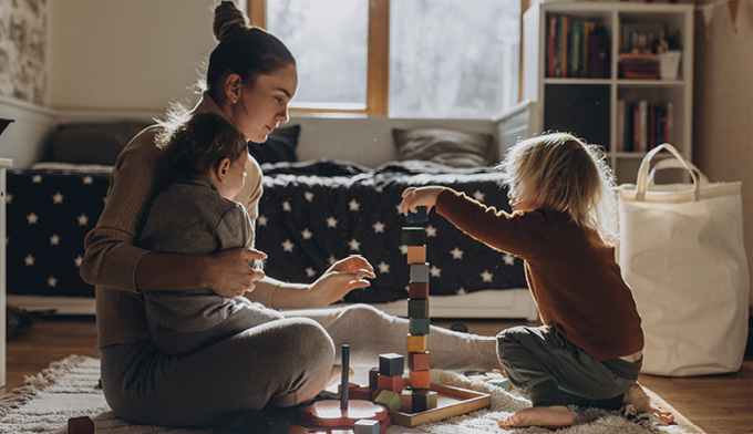 women with two children1