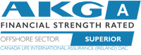 AKG Financial Strength Rated A - Canada Life International Assurance (Ireland) DAC