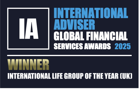 International Adviser Awards 2025 Winner International Life Group of the Year (UK)
